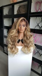 Luxe Lace Pruik: Uitgroei naar Blond en lichte punten, VOL, Ophalen of Verzenden, Nieuw, Pruik of Haarverlenging