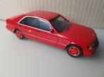 Herpa - Mercedes 600SEL V12 [rood] 1/43, Hobby en Vrije tijd, Ophalen of Verzenden, Gebruikt, Auto, Overige merken