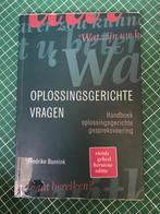 Oplossingsgerichte vragen Frederike Bannink, Boeken, Ophalen of Verzenden, Gelezen, Sociale psychologie