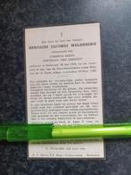Bidprentje Helmond Henricus Weldering 1908 1952, Ophalen, Bidprentje