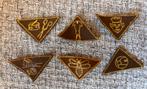 Set oude insignes Scouting Padvinderij jr 50-70 set01, Ophalen of Verzenden, Gebruikt, Embleem, Speld of Insigne