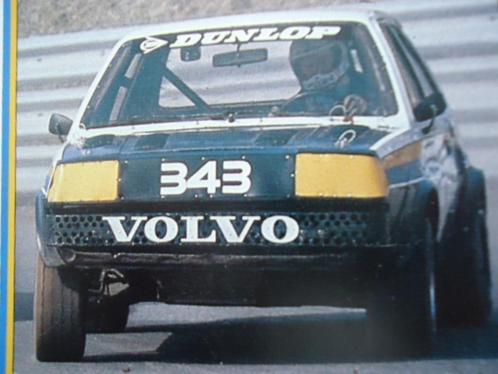 sticker oud VOLVO 343 R TEAM race rally cross retro oldtimer, Verzamelen, Stickers, Zo goed als nieuw, Bedrijf of Vereniging, Verzenden