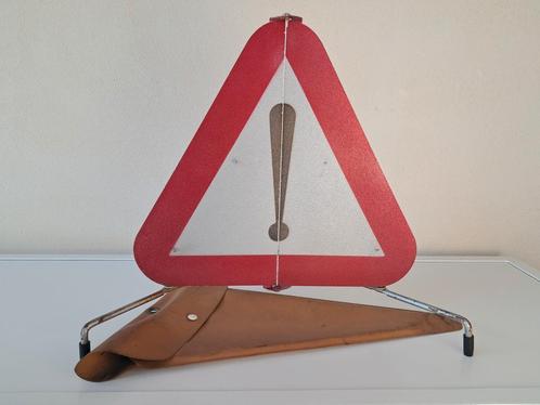Verkeersbord waarschuwingsbord vintage auto of motorfiets, Antiek en Kunst, Curiosa en Brocante, Ophalen of Verzenden