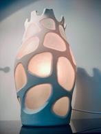 Yvolux Lamp Design Vintage Wit Frosted Glas 1980, Ophalen of Verzenden