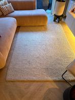 Marino wollen vloerkleed beige zand 160x230, Ophalen, Beige, 150 tot 200 cm, 200 cm of meer