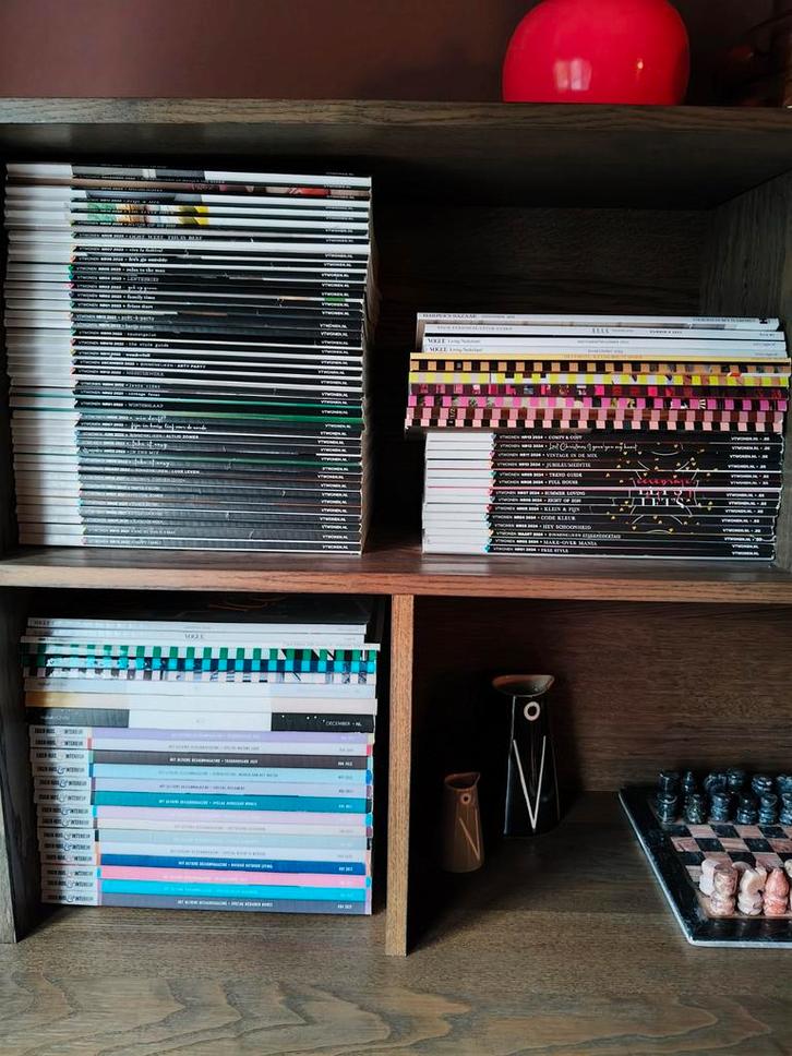 Grote collectie woon- en lifestyle magazines (100+), Boeken, Tijdschriften en Kranten, Overige typen, Ophalen
