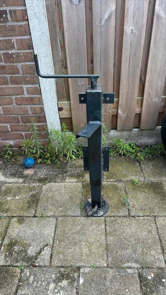 Steunpoot 70mm 1000kg aanhanger, Auto diversen, Aanhangwagen-onderdelen, Zo goed als nieuw, Ophalen
