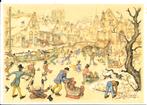 Ansichtkaart	Anton Pieck	IJspret, Verzamelen, Verzenden, 1980 tot heden, Ongelopen, Overige thema's