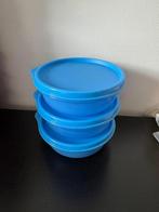 Tupperware Ruimteschaaltjes 300 ml ( 3) blauw, Huis en Inrichting, Keuken | Tupperware, Ophalen of Verzenden, Nieuw, Blauw
