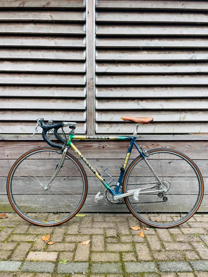 Retro Francesco Moser fiets, Fietsen en Brommers, Fietsen | Racefietsen, Gebruikt, Heren, Overige merken, 15 tot 20 versnellingen