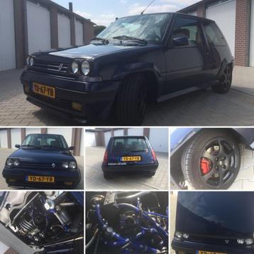 Renault 5 GT Turbo 1990 Blauw beschikbaar voor biedingen