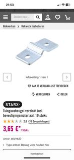 45 stuks Betongaas klemmen voor hedra schutting, 1 tot 2 meter, Minder dan 3 meter, Ophalen of Verzenden, Zo goed als nieuw