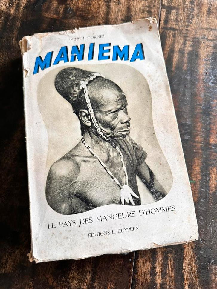 Vakliteratuur Antropoloog - Maniema- kannibalisme Congo 1950, Antiek en Kunst, Kunst | Niet-Westerse kunst, Ophalen of Verzenden