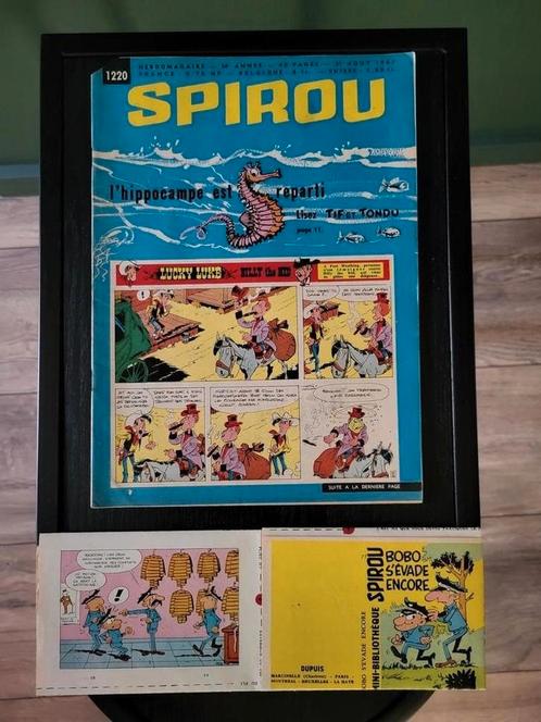Origineel Spirou tijdschrift – Nr. 1220 – 31 augustus 1961, Boeken, Strips | Comics, Gelezen, Eén comic, Europa, Ophalen of Verzenden