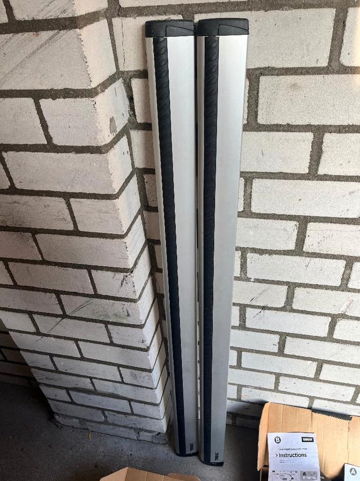 Thule dakdragers Evo Raised Rail, Auto diversen, Dakdragers, Gebruikt, Ophalen