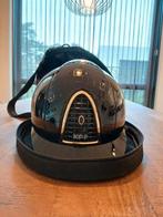 KEP Italia Black lak/croco, mt M, liner=54, zgan, Ophalen of Verzenden, Zo goed als nieuw, Dressuur, Cap