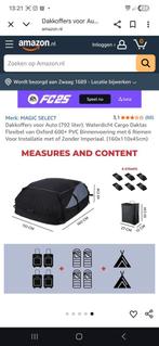 Daktas 792 liter, Auto diversen, Dakkoffers, Ophalen of Verzenden, Zo goed als nieuw