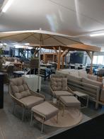 Yoi By Borek Stoel met Voetenbank, Tuin en Terras, Lukkes, Nieuw, Ophalen of Verzenden, Rvs