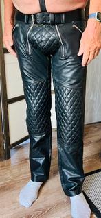 Leren broek Mr.B Amsterdam maat 34 (jeansmaat), Broek | leer, Heren, Mr.B, Ophalen of Verzenden