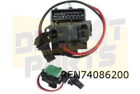 Renault Clio II (5/01-6/12) (zonder AC) regeleenheid kachelm, Auto-onderdelen, Elektronica en Kabels, Renault, Nieuw, Ophalen of Verzenden