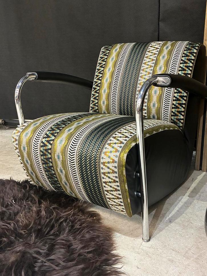 Leolux Scylla Fauteuil - Zo goed als nieuw!, Huis en Inrichting, Fauteuils, Zo goed als nieuw, Leer, 50 tot 75 cm, 75 tot 100 cm