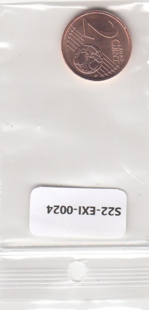 S22-EXI-0024-M11 Lithuania 2 cent UNC 2015 KM206, Postzegels en Munten, Munten | Europa | Euromunten, 2 cent, Overige landen, Verzenden