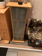 Cd/dvd kastje beuken, Huis en Inrichting, Woonaccessoires | Cd- en Dvd-rekken, Ophalen, 75 tot 150 discs, Zo goed als nieuw, Hout