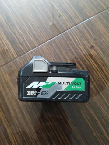 Hikoki Multi Volt 36V/18V Accu beschikbaar voor biedingen