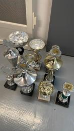 Prijzen Bekers metaal  10 stuks, Ophalen of Verzenden, Gebruikt