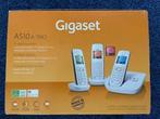 Gigaset A510 A Duo wit, Telecommunicatie, Vaste telefoons | Handsets en Draadloos, Ophalen of Verzenden, Gebruikt, 2 handsets