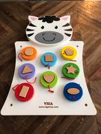 Viga Toys Vormenstoof Zebra Hout, Ophalen, Zo goed als nieuw, Puzzelen