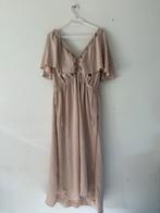 Shein Curve Jurk - Beige - 1XL, Kleding | Dames, Beige, Maat 46/48 (XL) of groter, Ophalen of Verzenden, Zo goed als nieuw
