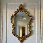 Vintage gouden barok spiegel / wandspiegel, Antiek en Kunst, Antiek | Spiegels, Ophalen, Rechthoekig