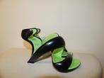 Ocandy kunstof pump helemaal open zweef look zacht voering38, Verzenden, Zwart, Zo goed als nieuw, Pumps