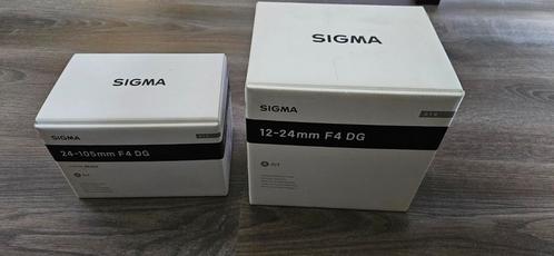 Sigma 24-105mm F4 DG / 12-24mm F4 DG, Audio, Tv en Foto, Fotografie | Lenzen en Objectieven, Nieuw, Ophalen of Verzenden