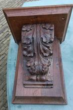 Antiek eikenhouten zware console, Antiek en Kunst, Antiek | Meubels | Tafels, Ophalen of Verzenden