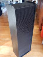 Staande kast zwart met rolluik 20 x30 hoog 93 cm., Ophalen, Met plank(en), Minder dan 50 cm, Gebruikt