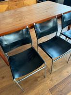 Martin Visser Spectrum eetkamer stoelen set, Huis en Inrichting, Stoelen, Gebruikt, Ophalen of Verzenden, Zwart