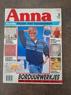 Anna Burda plezier met handwerken maart 1988, Breien en Haken, Burda, Ophalen of Verzenden, Zo goed als nieuw