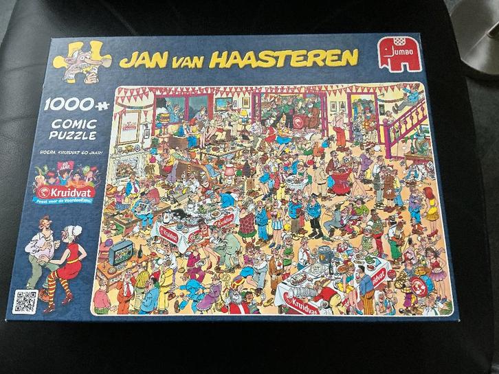 legpuzzel Jan van Haasteren 1000 st. speciale editie, Hobby en Vrije tijd, Denksport en Puzzels, Zo goed als nieuw, 500 t/m 1500 stukjes