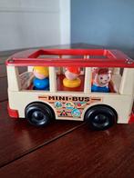 Fisher Price Mini Bus met poppetjes, Ophalen of Verzenden, Gebruikt, Jongen of Meisje