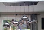 Prachtige hanglamp met 7 verschillende bollen / kappen, Ophalen, Zo goed als nieuw, Minder dan 50 cm