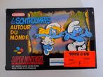 de Smurfen Verkennen de wereld (SNES Super NES) CIB - PAL, Avontuur en Actie, 1 speler, Ophalen of Verzenden, Zo goed als nieuw