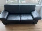 black leather couch, good condition, Huis en Inrichting, Gebruikt, Ophalen of Verzenden