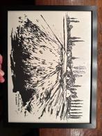 Kees Bastiaans '78 - St. Hubert Tekening, Ophalen of Verzenden