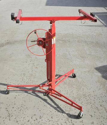 Platenlift 140-335 cm - rood beschikbaar voor biedingen