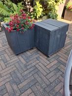 Bloembak, Tuin en Terras, Bloembakken en Plantenbakken, Ophalen, Kunststof, Gebruikt, Minder dan 30 cm