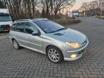 Peugeot 206 1.6 16V SW 2006 Grijs, Auto's, Peugeot, Voorwielaandrijving, 15 km/l, 4 cilinders, Origineel Nederlands