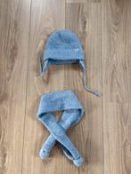 Lichtblauwe sjaal en muts - Barts - maat 50, Kinderen en Baby's, Babykleding | Mutsen, Sjaals en Wanten, Maat 50, Ophalen of Verzenden
