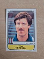 Panini Voetbal 82 Ton Verkerk Willem II, Verzamelen, Ophalen of Verzenden, Zo goed als nieuw, Willem II, Poster, Plaatje of Sticker